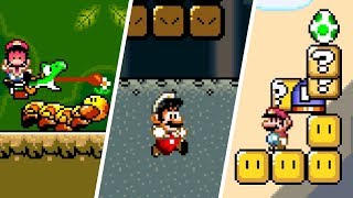 Super Mario World  Glitch Compilation [upl. by Eimaraj174]