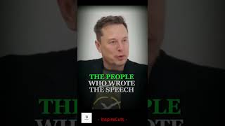 Elon Musk Calls Out the Fine People Hoax in Kamalas Speech elonmusk shortspeeches shorts [upl. by Enohs197]