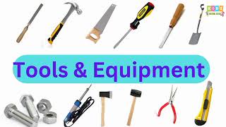 Learn Tools amp Equipment VocabularyTools and Equipment in English [upl. by Kev]