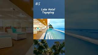 10 Best Tagaytay City Hotels shorts travel tagaytay [upl. by Nibram]