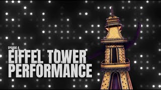 Eiffel Tower Performs quotAngelsquot by Robbie Williams  Masked Singer UK  Season 5 Episode 4 [upl. by Ahsetra]