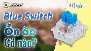 BLUE SWITCH ỒN ÀO cỡ nào  Soundtest Outemu blue switch trên EDra EK3104 [upl. by Esineg300]