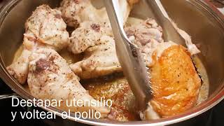 POLLO FRITO SIN ACEITE EN OLLAS RENA WARE [upl. by Barbabra459]