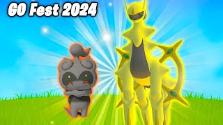 NEW MARSHADOW RELEASE IN POKEMON GO GO Fest Mythical Pokemon Release [upl. by Maxy]