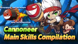 Cannoneer Main Skills Compilation🔥 [upl. by Gav]