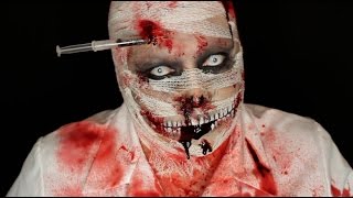 Doctor Venom Halloween Makeup Tutorial [upl. by Esirahs]