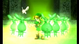 The Legend of Zelda Majoras Mask 3D  Woodfall Temple Stray Fairy Locations [upl. by Merc]