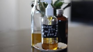 DIY Olive Oil PrePoo  NaturallyCurlycom [upl. by Essile772]