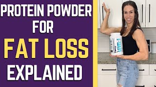 How To Use PROTEIN POWDER For WEIGHT LOSS And MUSCLE GAIN [upl. by Droflim369]