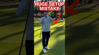 ⛔️ AVOID This Common SETUP MISTAKE ⛔️ golf golfswing subscribe [upl. by Mouldon880]