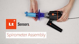 Lt Sensors Spirometer  Disassembling amp Assembling [upl. by Prady390]