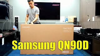 Samsung QN90D Neo QLED 2024 Unboxing Setup Test and Review with 4K HDR Demo Videos [upl. by Budge]