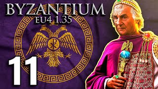 Italian FOOTHOLD get it  Byzantium  Part 11  EU4 135 [upl. by Laurinda858]