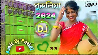 New Purulia dj Gaan 2024  Purulia New Song 2024 Dj  Hard Bass Mix 🔥 Amit Dj Putidih [upl. by Retsbew]