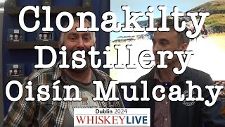 Interview with Oisín Mulcahy from the Clonakilty Distillery at the Whiskey Live Dublin 2024 [upl. by Axia]