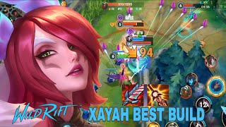 WILDRIFT ADC  XAYAH GAMEPLAY  REDMI NOTE 13 PRO 5G [upl. by Redmund]