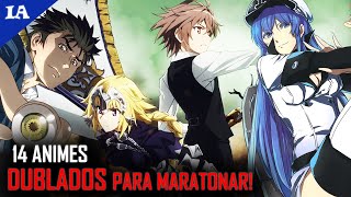 14 Melhores Animes DUBLADOS DA NETFLIX Favoritos do Marco [upl. by Assenab]