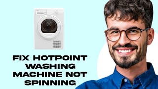 How To Fix Hotpoint Washing Machine Not Spinning [upl. by Calysta]