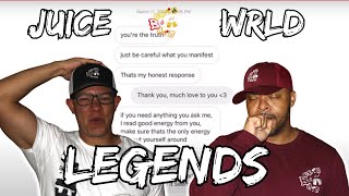 IS BEING A LEGEND WORTH IT  Juice WRLD  Legends Reaction [upl. by Cohberg]