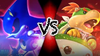 Metal Sonic vs Bowser Jr  The Universe Battle [upl. by Hewet450]