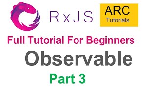 RxJS Tutorial For Beginners 3  Observable [upl. by Eisor]