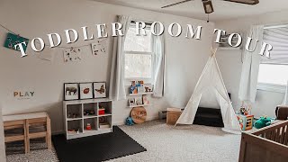 MONTESSORI TODDLER ROOM TOUR  Bedroom  Playroom 12 year old [upl. by Htebirol428]