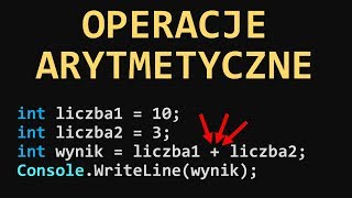 06 C Operacje arytmetyczne [upl. by Naitirb672]