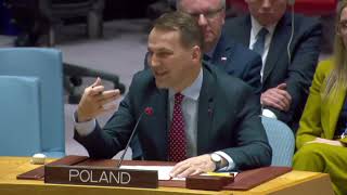 Radosław Sikorski FMPL destroys smart amp on point the lies of UNAmbassador from Russia [upl. by Suiravad]