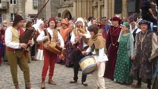 Dinan  Fête Médiévale des Remparts 2014 [upl. by Lalat870]