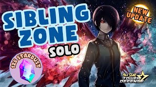 How to Solo Sibling Zone  All Star Tower Defense [upl. by Nwatna]