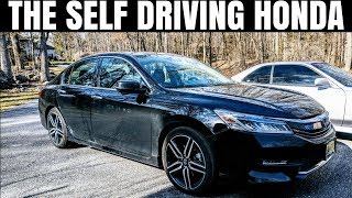 The Self Driving Honda  2017 Accord V6 Touring Self Driving Demonstration [upl. by Ennairol775]