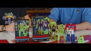 Hasbro Devastator and The Fallen Megatron Mcm London Comicon 2024 reveals  combiner power [upl. by Ardyth990]