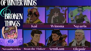 DND TIME  Of Winter Winds and Broken Things  Episode 2  20240726 part 1 [upl. by Elleda]