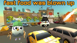 Fast food was blown up  Funny moments in Chicken Gun [upl. by Grosvenor433]