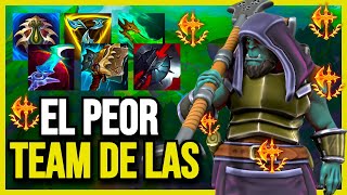 COMO GANAR UNA PARTIDA CON 1 AFK Y 3 MANCOS  LEAGUE OF LEGENDS [upl. by Alfreda190]