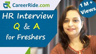 HR Interview Question and Answers for Freshers [upl. by Leahcym]