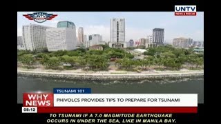 PHIVOLCS provides tips to prepare for tsunami [upl. by Neyuh]