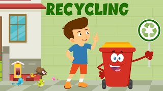 Recycling  Why is Recycling Important  Learn about Recycling  Recycle Process  Video for Kids [upl. by Zetta]