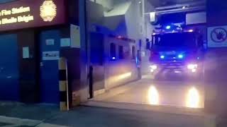 Dublin Fire brigade responding out of Balbriggan Fire Station [upl. by Gillie]