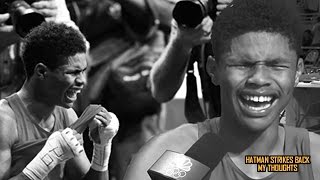 RESPONDING TO COMMENTS ON SHAKUR STEVENSON CRIES LIKE A GIRL VIDEO [upl. by Nylaret778]