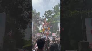 ganesh murti nagar cha samrat  Mumbai ganpati Aagman sohala 2023 shorts ganeshchaturthi bappa [upl. by Malsi]