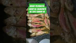 so yummypanga lalmusal pritong salmonete [upl. by Leontina]