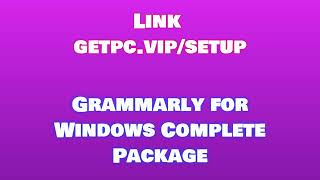 🔸Grammarly for Windows🚀 HOW TO INSTALL 💻PCLAPTOP TUTORIAL 2024 no charge🎥 [upl. by Ruprecht]