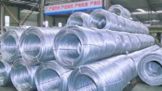 Galvanized wire gi iron wire low carbon steel wire for Wire Mesh Binding wire Direct Factory [upl. by Stephenie]