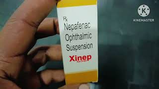 Nepafenac ophthalmic suspension nepafenac ophthalmic suspension eye drops xinep eye drops [upl. by Mozes]