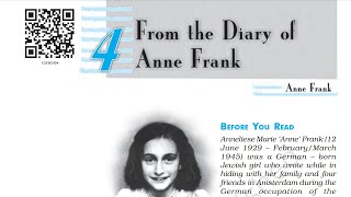 From the Diary of Anne Frank  Class 10 English  First Flight [upl. by Ihel]