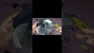 Shorts DIY Burnt Leaf Crinoline Fascinator  Full Tutorial and more designs on channel [upl. by Notniuq]