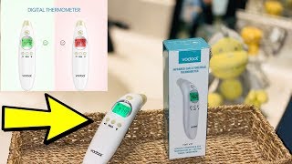 Infrared Forehead amp Ear Thermometer w built in flashlight [upl. by Messere61]