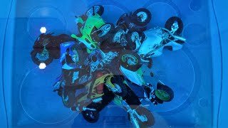 • MINIATURE MOTORCYCLE MODELS REVIEWED INSIDE BLUE WATER [upl. by Ednalrim]