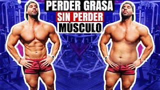 COMO PERDER GRASA SIN PERDER MÚSCULO HÁGANLO  Gymtopz [upl. by Brandais984]